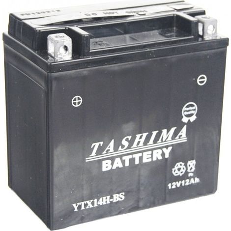 Batterie Plomb étanche Haute Performance Sans Entretien 12v, 12a L: 150, L: 87, H:145mm, + à Gauche Pour Scooter, Motos, Motonei