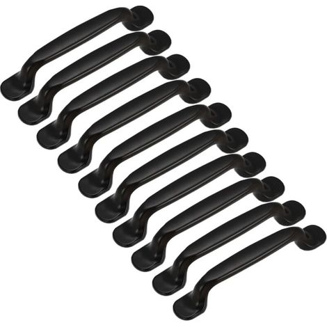Kitchen Cabinet Door Handles Cupboard Drawer Bedroom Furniture Pull Center Distance 128MM with Screws(10pcs)