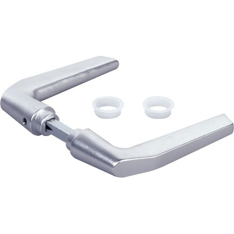 Maniglia per porta Locinox c8x120mm alluminio anodizzato resistente