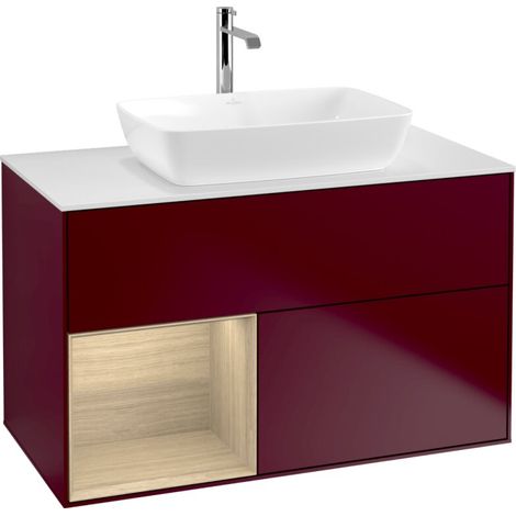 Villeroy & Boch F771PCHB Meuble sous-lavabo Finion F77 (1/2)