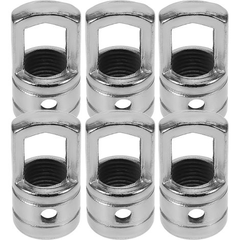 Lot de 10 anneaux suspension en fer M10 couleur rouille, anneau (1/5)