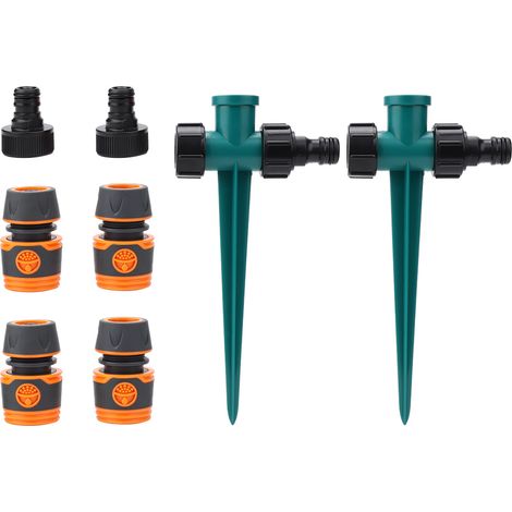 Connecteur Rapide Arrosage G1 2 Pouces Base Filetée Double Tête Pour Jardin Agriculture Lot De 1 (1/5)
