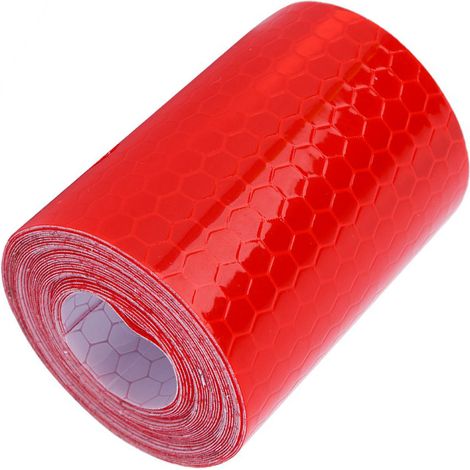 Ruban réfléchissant de 5 cm de large et 3 mètres de long en PVC, ruban de signalisation réfléchissant pour voitures et appareils ménagers. (1/5)