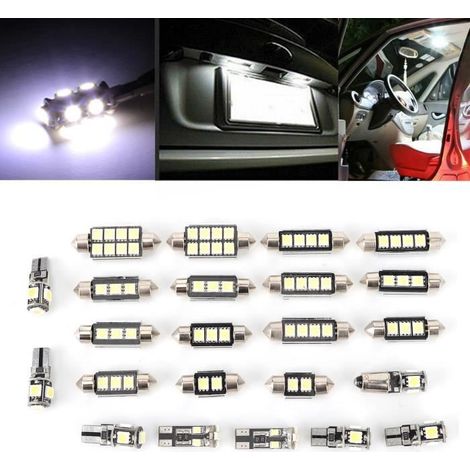 23 pièces Ampoules LED de voiture Ampoules LED automatiques Ampoules de voiture 50000 heures HB032 (1/3)