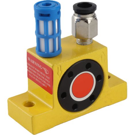 Vibrateur à turbine pneumatique G1/8 po, oscillateur à turbine à air réglable pour usage industriel (1/5)