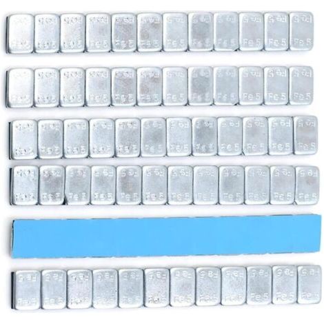 BUNTHAUS 6 Bandes 360 g pour équilibreur de pneus D'Équilibrage Plomb equilibrage adhésif Masse equilibrage Jante alu Masse equilibrage 12 X 5g (1/3)