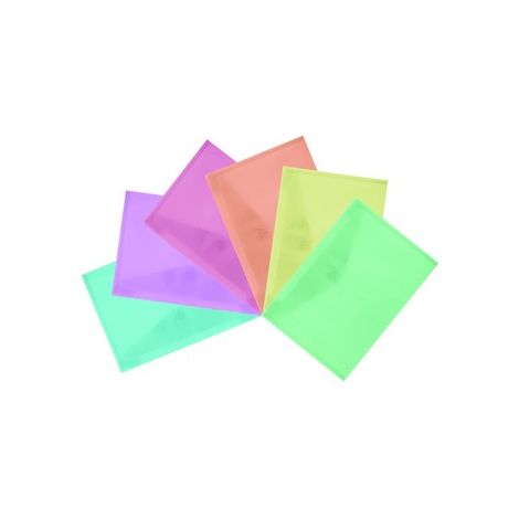 Carpeta sobre DONAU A4, 180 micras, color pastel - colores mixtos