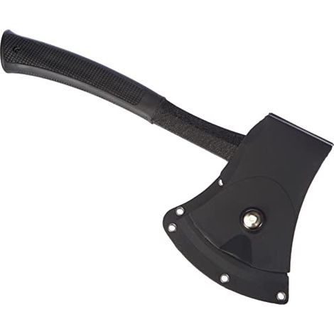Imex El Zorro 31746 - Ascia tattica, in acciaio inox, manico in gomma, lunghezza totale: 275 mm (1/4)