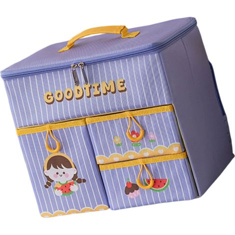 Estuche cosmético versátil con cajón deslizante, con p