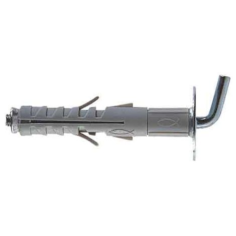 TASSELLO PROLUNGATO CON GANCIO CORTO SB 12 L 8 - Ø 12x57 mm - 50 pezzi- FISCHER