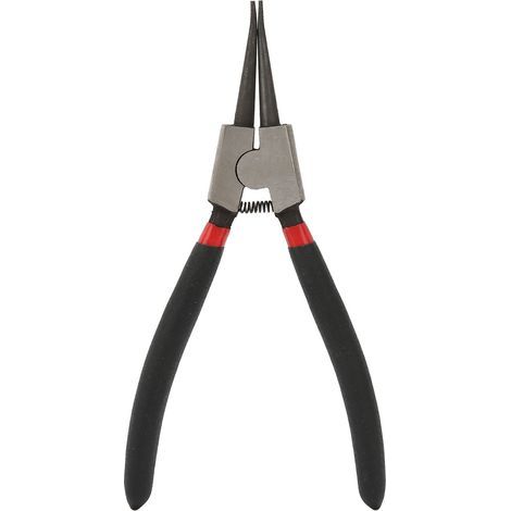 Pince à circlips droite externe, en acier au carbone et en caoutchouc, multifonctionnelle, pince de retenue d'anneau SK‑ 112‑7D 175mm 1.6mm (1/5)