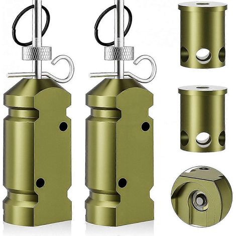 JIAJIEFANG 3er-Pack Perimeter-Alarme, 12-Gauge-Stolperdraht für Camping, Frühwarn- und Sicherheitssystem für Camping/Bärenabwehr (1/5)