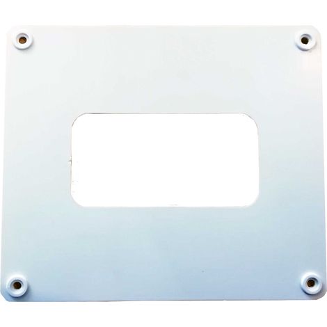 Remate de pared rectangular - SIBER Medidas: 180x90 mm