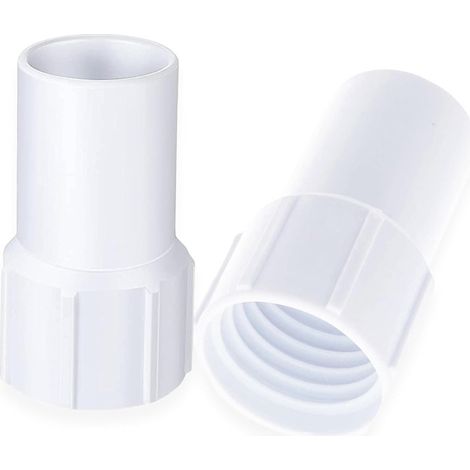 Raccord de remplacement fileté pour tuyau d'aspiration de 38 mm