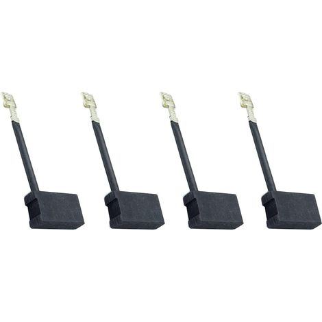 Lot de 4 balais de charbon de rechange fiables 381028-08 compatibles avec 381028-08 et 381028-02 - Compatible avec DW717, DW718, DWS780 (1/4)