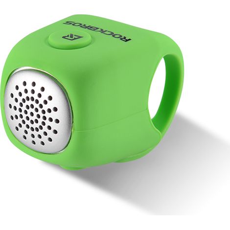 Campanello elettronico per bicicletta in silicone - verde (1/5)