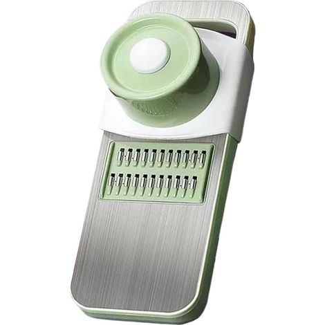 Cortador de verduras multifuncional,picador manual con 6 cuchillas,cortador de patatas que ahorra tiempo para patatas