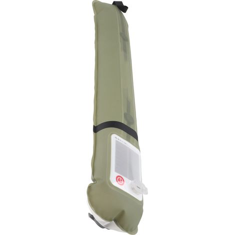 Tube lumineux gonflable de camping, alimenté par énergie solaire et USB, avec aimant puissant et pliable, idéal pour les activités de plein air. (1/5)