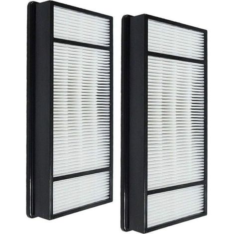 Filtre H de remplacement HRF-H1 HRF-H2 compatible avec les purificateurs d'air Honeywell HPA050 HPA150 HPA060 HPA160 HHT055 et HHT155 , lot de 2 purificateurs d'air H13 True HEPA (1/4)