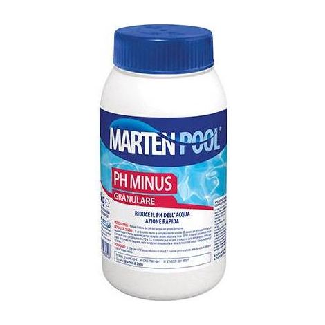 REGULADOR DE pH MENOR PARA PISCINA GRANULAR MARTEN
