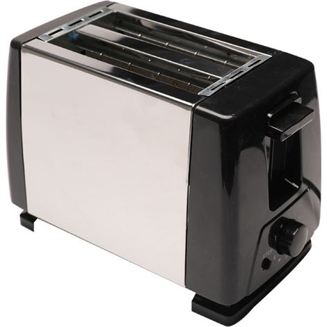 BH 002 Automatischer Toaster, 2-Scheiben, Multifunktional, Frühstücksgerät, 220 V, Schwarz (1/5)