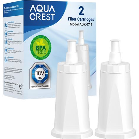 Filtre Eau Remplacement Filtre Pour Machine à Café, 2 Pack (1/5)