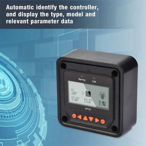 Régulateur solaire MT-52 avec écran LCD et afficheur déporté pour TRACER A BN Viewstar (1/5)