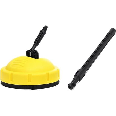 Accessoires de nettoyage de surfaces pour nettoyeurs haute pression K2 à K7 : nettoyeur de surfaces rotatif (nettoyage de terrasses et sols) et brosse de lavage auto haute performance. (1/5)