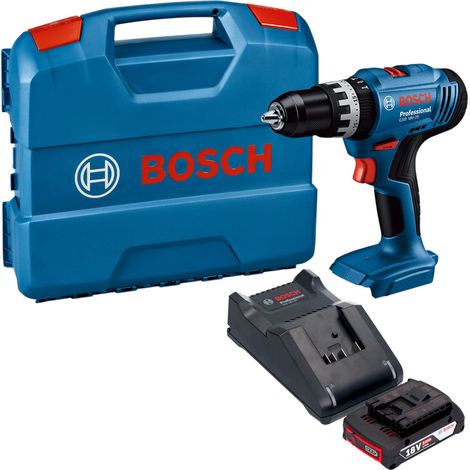 Bosch GSB 18V-25 Professional Trapano avvitatore a percussione a batteria 18 V 56 Nm ( 06019K9300 ) Solo - senza batteria, senza caricabatterie (1/5)