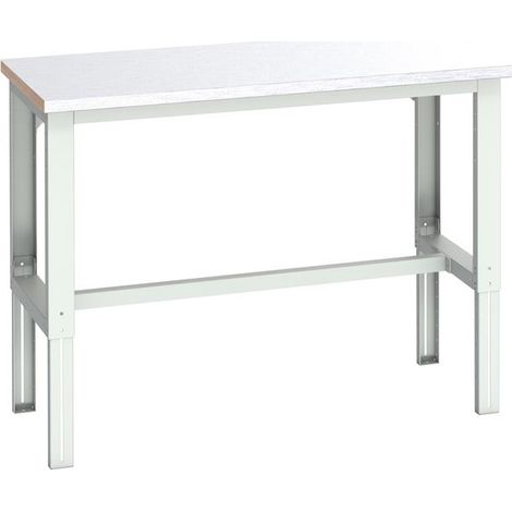 Bott 41003639.16V Cubio Adjustable Bench, Steel Clad Top 1500 x 750mm BOT41003639