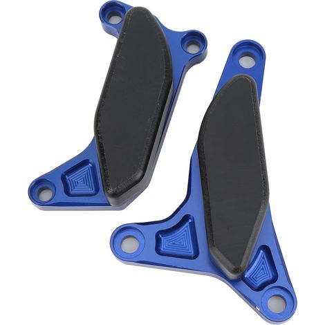 Motorrad-Motorschutzpolster, blauer Aluminium-Seitengleiter, kompatibel mit Yamaha FZ1 FZ8 FAZER (1/5)