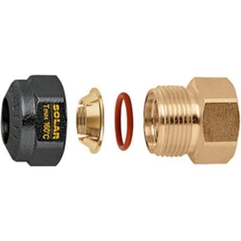 Raccord femelle avec joint O-ring 2540 3/4' F Ø 15