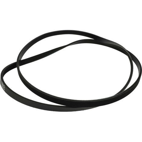 vhbw Drive Belt compatible with Miele PT126, PT131, MONDIA 300, MONDIA 253, MONDIA 350, NOVOPRIMA C, T515 Tumble Dryer - 191.5 cm, Black