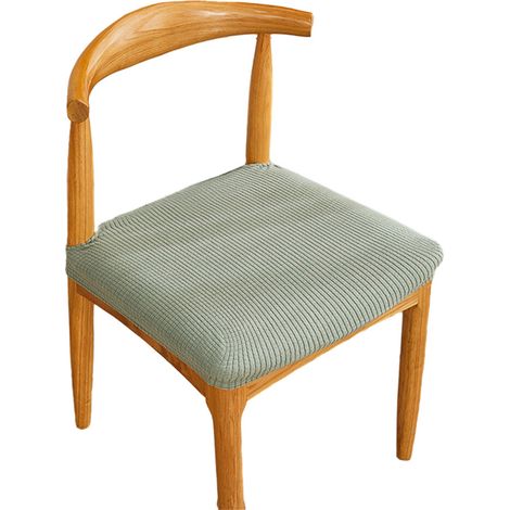 Stretch-Jacquard-Stuhlsitzbezug – Tannengrün (1/5)