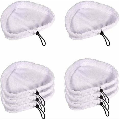 Dampfreiniger-Mikrofasertuch, Mikrofaser-Dampfreinigungspads, waschbare Mopp-Ersatzteile, 8 Stück