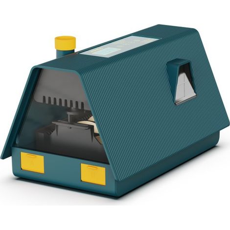 Brutautomat Vollautomatisch - Ideal alle Altersgruppen Brutkasten Hühner Eierwende und Feuchtigkeitskontrolle - Integrierte Eierlampe - 10 Eier (1/5)