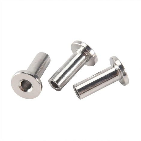 Garde-corps DIY : 20 Manchons de Protection en Acier Inoxydable pour Tube de 12,7mm (1/8 pouce) (1/5)