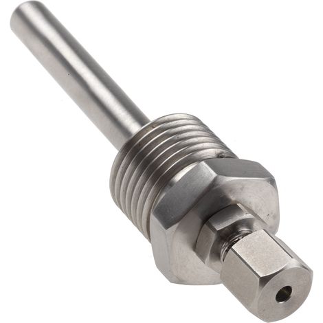 Doigt de gant 1/2 BSP pour Sondes de température, Ø 3 mm, 8 (Pocket) mm ( Prix pour 1 ) (1/3)