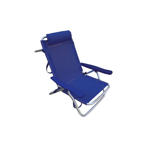 Sedia sdraio spiaggina bianco 2pz reclinabile 53x62x77h mare spiaggia - Gdr (1/2)