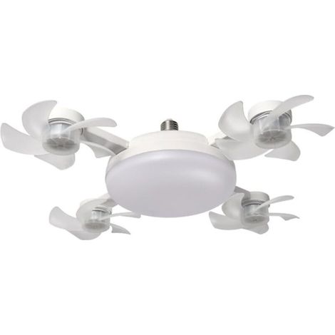 Energieeffizienter Deckenventilator mit Fernbedienung, stufenloser Dimmfunktion und Timer-Einstellungen