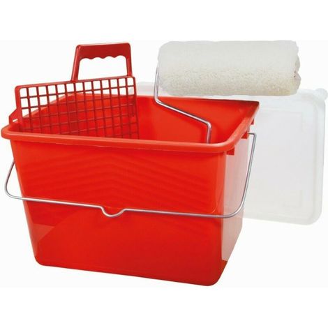 KIT SECCHIO CON COPERCHIO RULLO E RETE