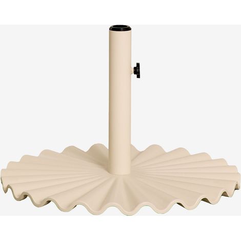 Sklum – Pied de parasol rond 60Øcm en acier coulé – Stabilité maximale – Compatible mâts Ø3,5/Ø4/Ø5cm – Finition mate élégante (1/5)