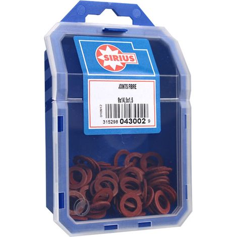 50 Joints fibres eau sanitaire pour raccord 1"1/2 (40/49) - Watts