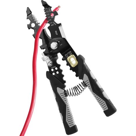 Outil Multifonction - Pince à Dénuder Multitool 25 en 1 pour Couper Sertir Séparer ou Enrouler les Câbles - Pince Multifonctions Outils et Dépannage pour Bricolage (1/5)