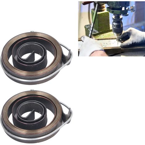 2 ressorts hélicoïdaux pour perceuse d'établi, ressorts pour perceuse d'établi, accessoires de ressorts pour perceuse, ressorts pour fraiseuse (1/5)