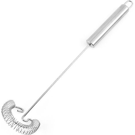 fouet Plat Spirale - 31.5 Cm Ustensile De Cuisine De Haute Qualit - Pour Battre Ou Mlanger - Dot D'un Manche Oeillet - Inox - Passe Au Lave-vais (1/5)