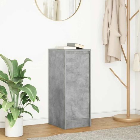 Sideboard Betongrau 29,5x34x76 cm Holzwerkstoff