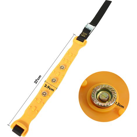 Jiubiaz 20 pezzi catene da neve per auto Cinghie antiscivolo per pneumatici Catene da neve universali per auto Montaggio rapido, catene per auto/SUV/camion Per pneumatici da 165-275 mm (1/4)