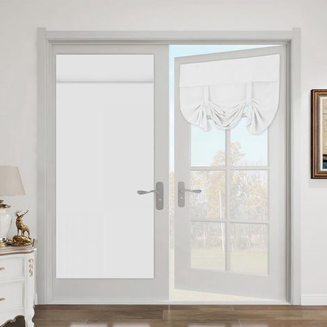 Rideau De Porte - Isolant Thermique Et Occultant - Pour Porte Vitree Coulissante Ou Battante - 66 X 173 Cm - 1 Panneau (1/3)
