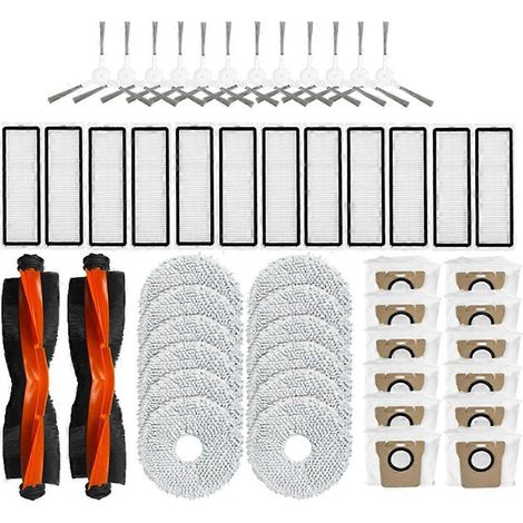 Kit de remplacement de 50 pièces pour aspirateur robot Xiaomi X20 + (1/5)